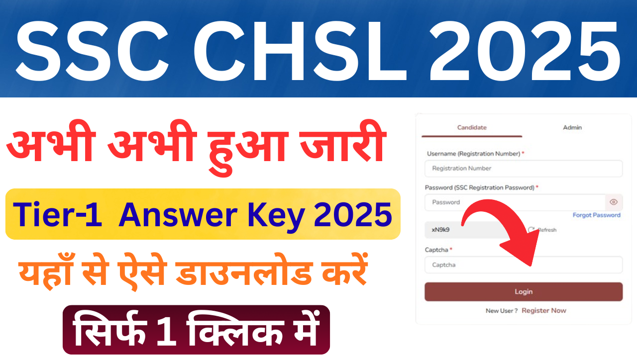 SSC CHSL Answer Key 2025 OUT