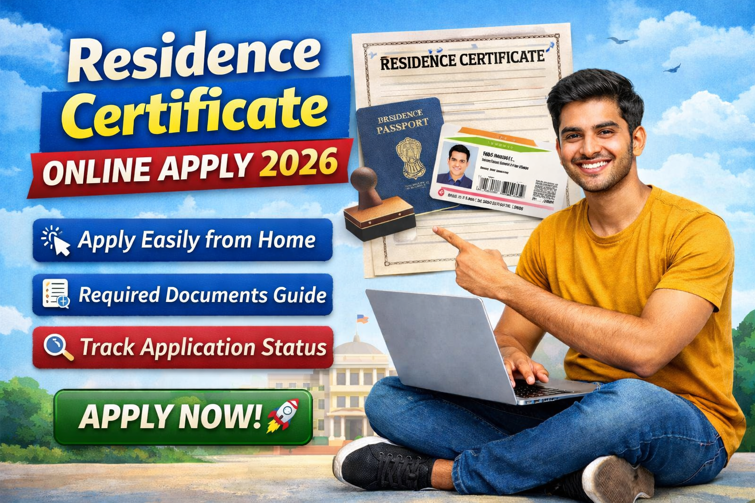 Residence Certificate Online Apply 2026