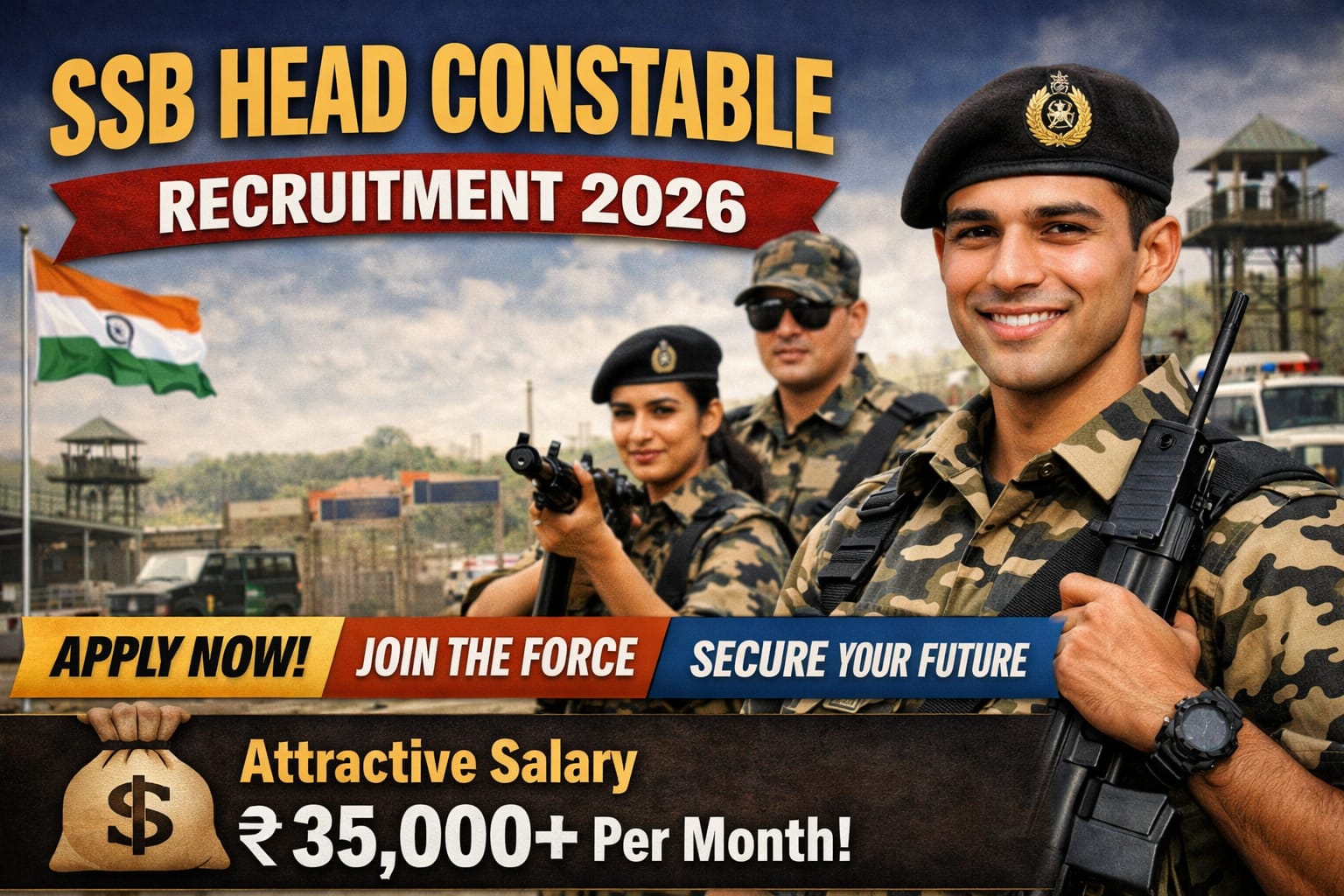 SSB Head Constable Bharti 2026