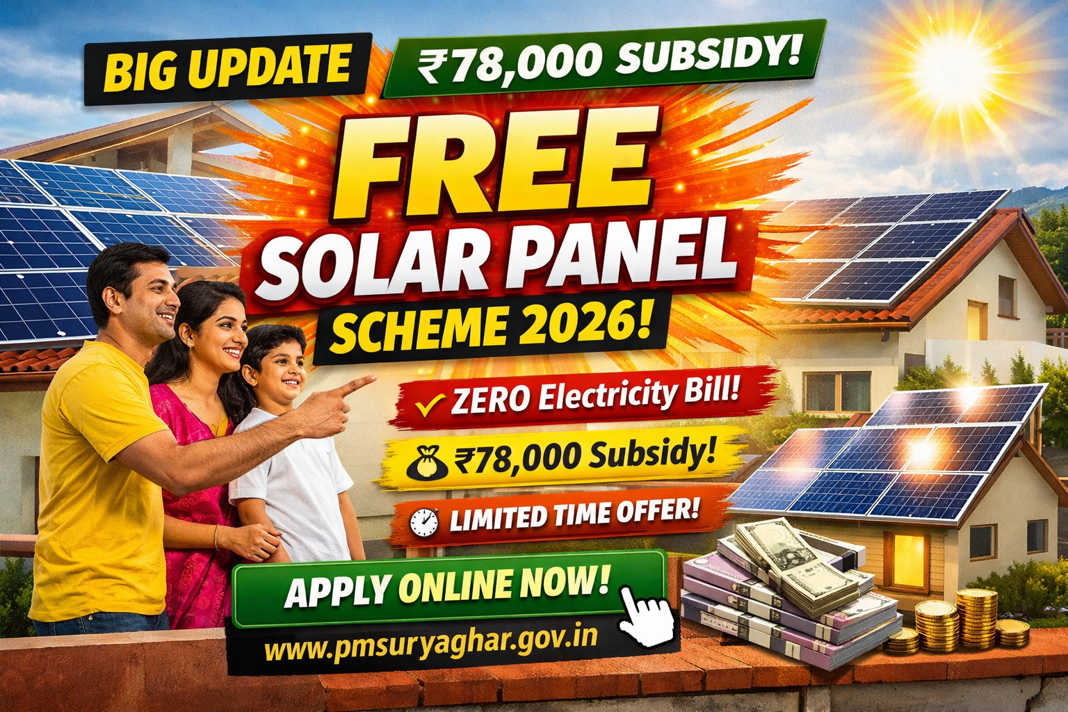 PM Surya Ghar Muft Bijli Yojana 2026