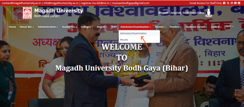  Magadh University UG Admission 2026-30