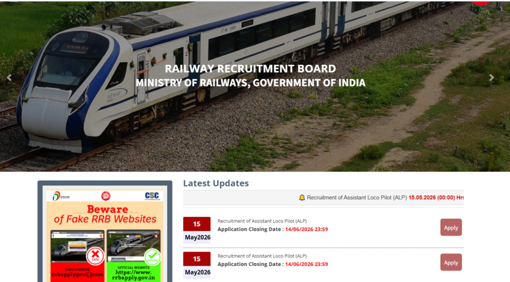 RRB ALP Recruitment 2026
