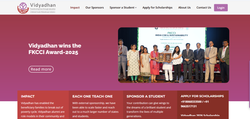 Bihar Vidyadhan Scholarship 2026