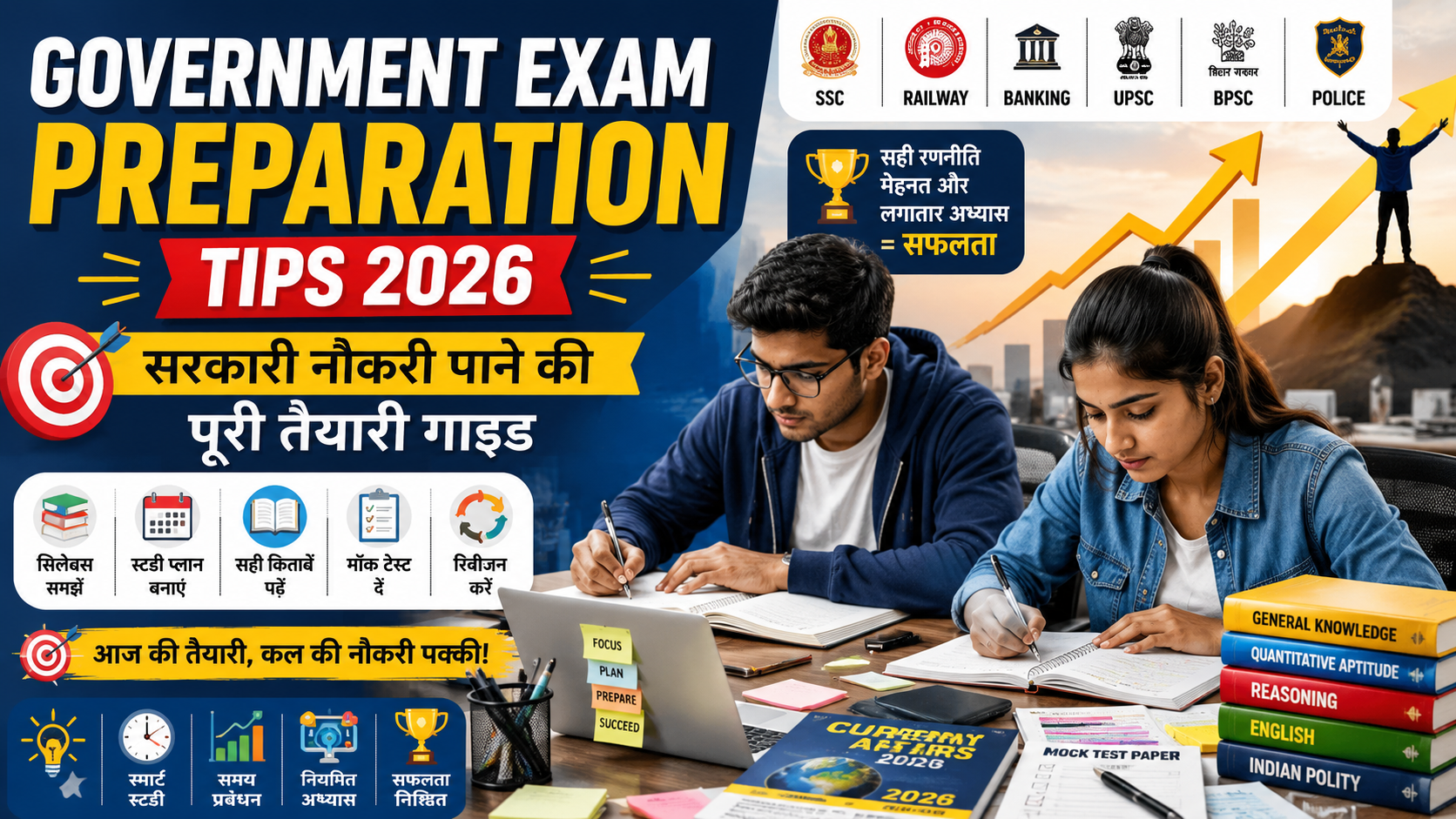 Government Exam Preparation Tips 2026