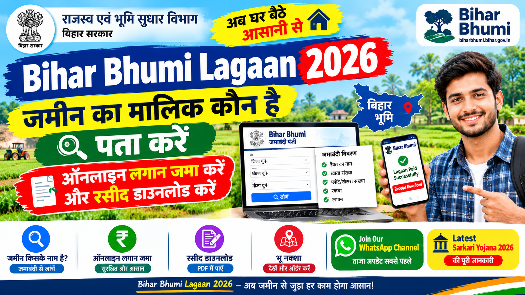 Bihar Bhumi Lagaan 2026