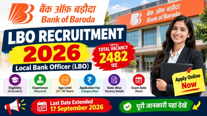 Bank of Baroda Local Bank Officer Recruitment 2026